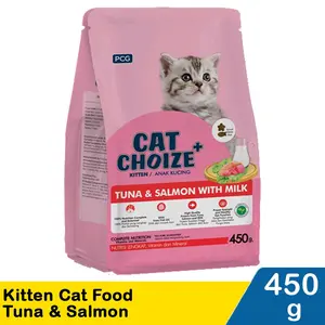CAT CHOIZE KITTEN+ TUNA SALMON WITH MILK