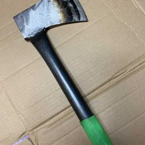 Kapak hijau untuk potong kayu,cacah tulang dan bambu terbuat dari baja peer sepuhan