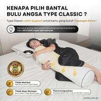 Gambar Paket 2 Bantal+2 Guling Hotel Bulu Angsa Asli, King Classic 40% Down dari ddpillow Kota Administrasi Jakarta Barat 4 Tokopedia