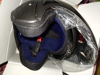 Product Review of INK Helm JP8 Double Visor Half face SNI Motorcycle from o**n 1