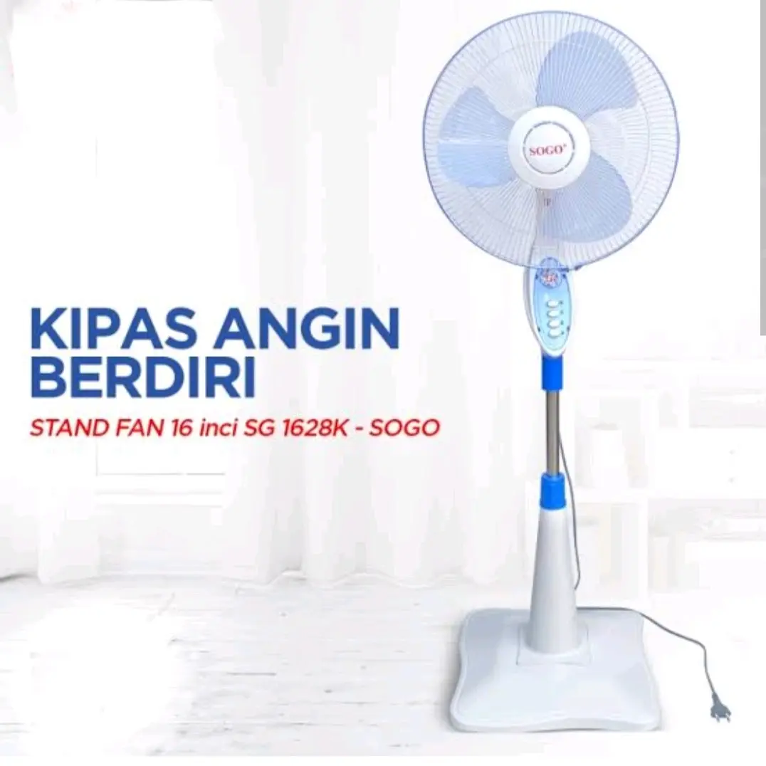 kipas angin sogo stand Fan 16in SG1677