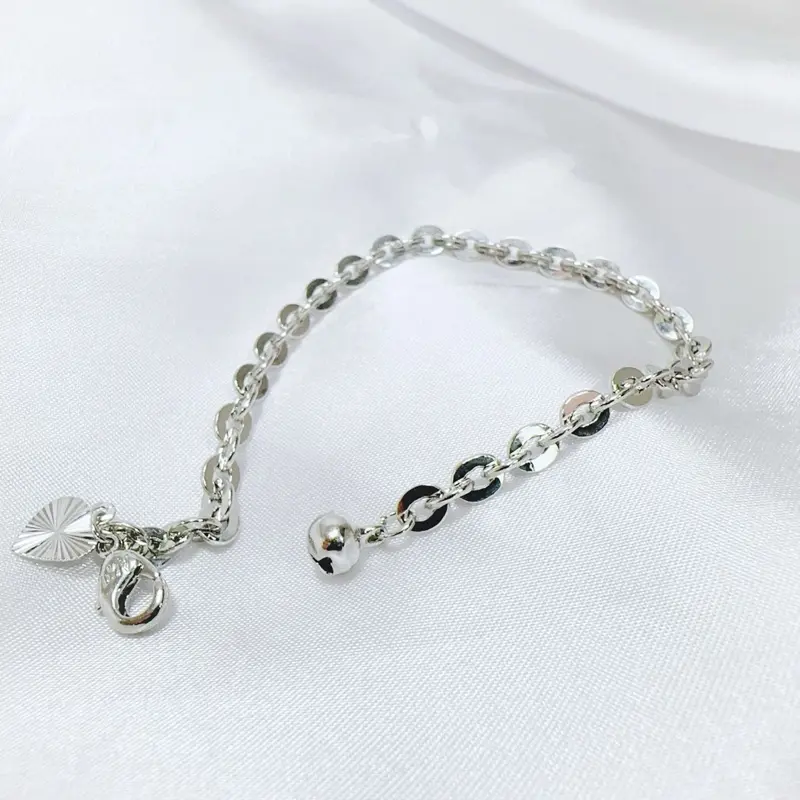 Beli 2 bonus 1 cin2/anting. S03 (01) Gelang rantai sisik naga 1 silver putih perhiasan xuping aksesoris wanita 1