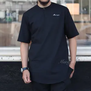 Kemko casual marajo pria lengan pendek katun premium