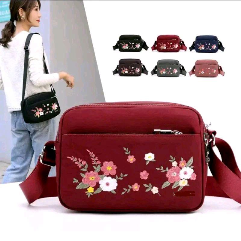 tas slempang wanita yuesiete, tas slempang murah Dewasa 0