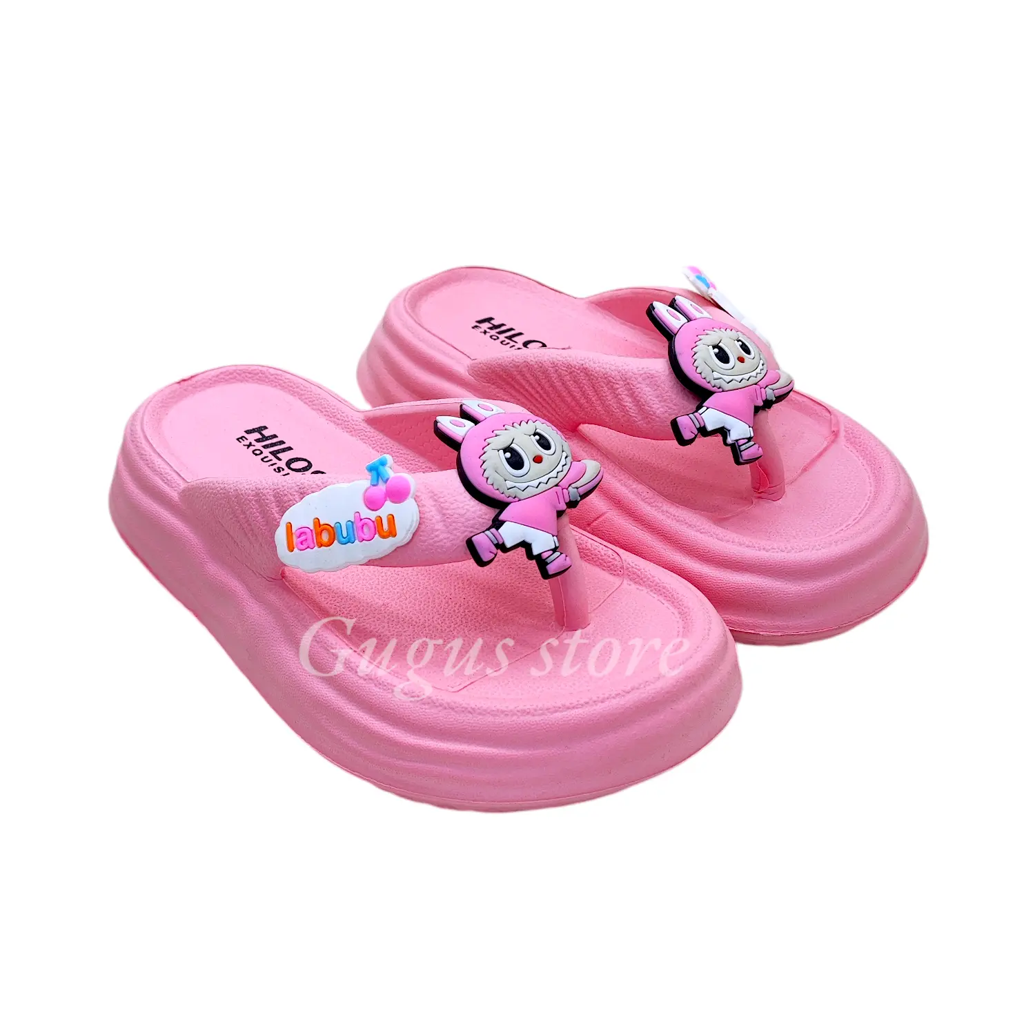 HILO'S Sandal Jepit Anak Perempuan Karakter Labubu Yang Lagi Viral Fashion