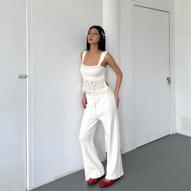CASSIE KNIT PANTS | LONG PANTS 4