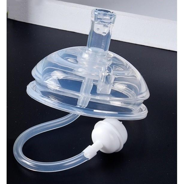 Comotomo-Bộ Ống Hút Uống Nước Thay Thế, Phụ Kiện Bình Sữa Silicon Cho Bé, Cổ Cực Rộng, 7CM 6