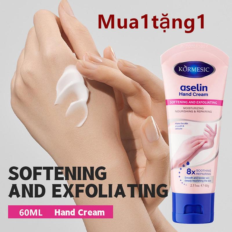  Kem Dưỡng Da Tay KORMESIC 60g Dưỡng Ẩm Làm Trắng Chống Lão Hóa Ngăn Ngừa Nứt Nẻ Khi Khô 