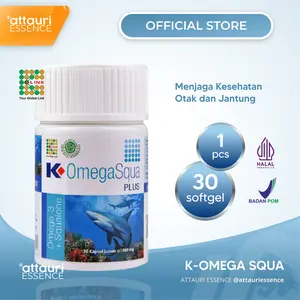 K Link K Omega Squa Plus Original Squalene 30 Kapsul Lunak