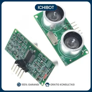 US-100 Ultrasonic Sensor Ranging With Temperature Compensation