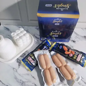 sosis kenzler singgel ,isi 12 pc / box  varian rasa : hot, original, original mini , gochujang