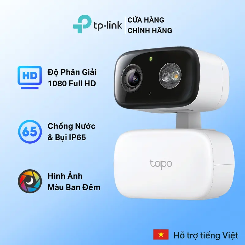 Camera Wifi TP-Link Tapo C206/C216 Độ Phân Giải Full HD, Phát Hiện AI Thông Minh