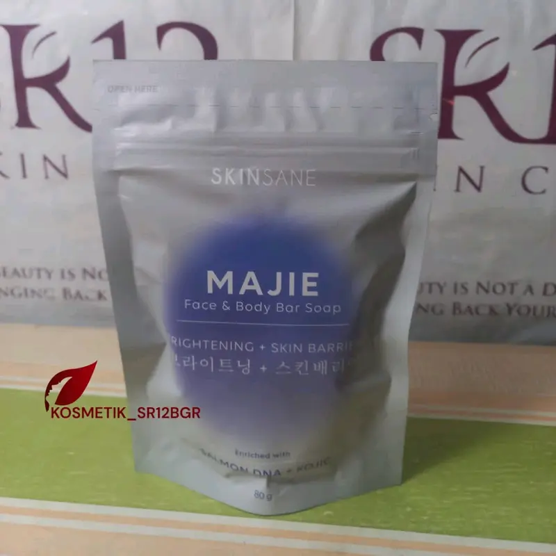 SABUN BATANG SKINSANE SR12 ORIGINAL BPOM Bisa Untuk Wajah dan Badan Mencegah Jerawat dan Mencerahkan Kulit Soap 4