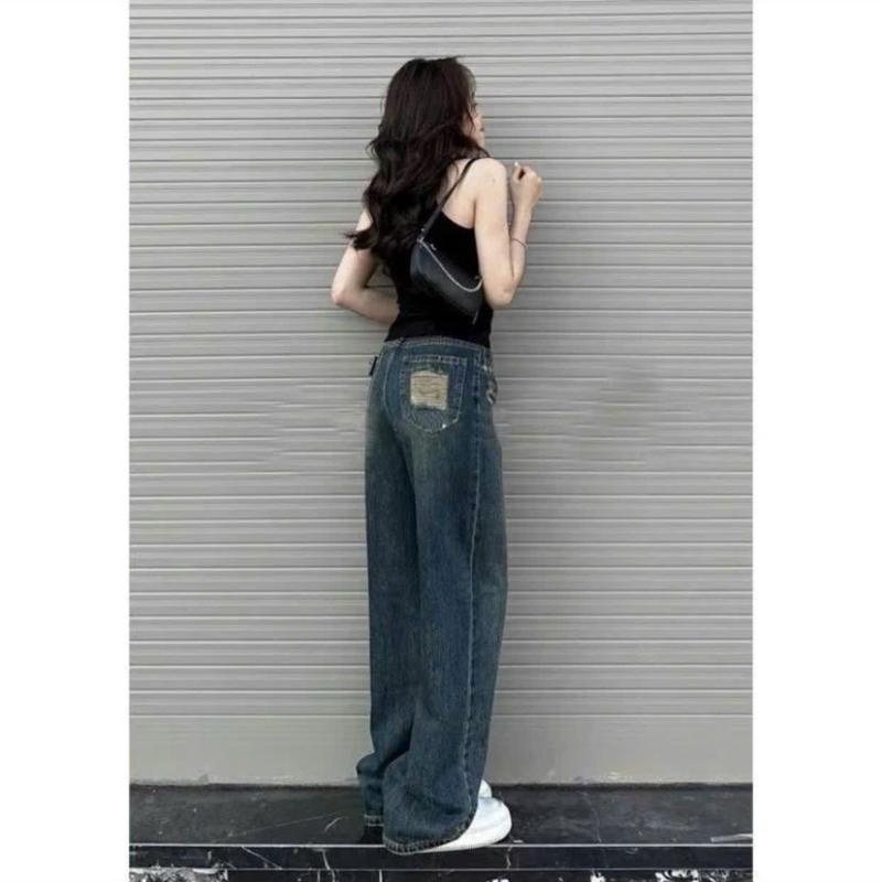 Quần Jeans Nữ Ống Rộng May Viền Chắp Thân Cực Xinh Xắn Hot Trend Chất Liệu Denim Cao Cấp Phong Cách Đường Phố Tôn Vòng Eo Quyến Rũ Quanjeansongloe Quanjeanongloe Quanboongloe | BigBuy360 - bigbuy360.vn