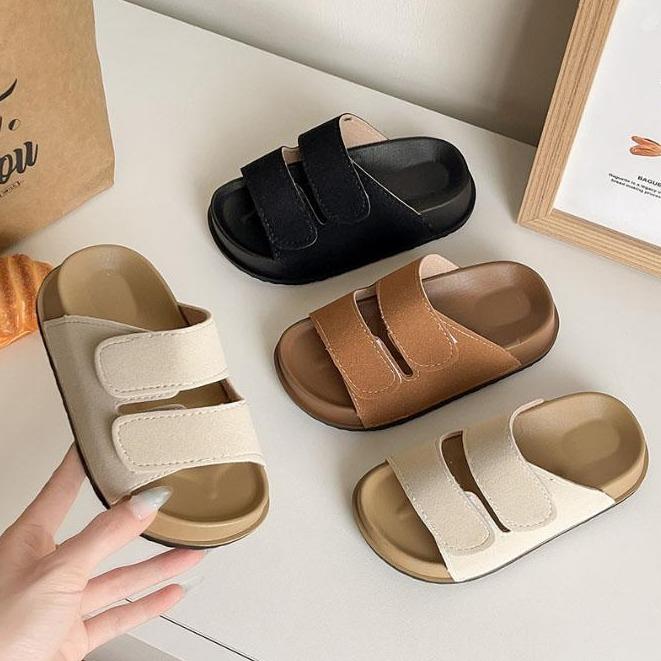 Dép Lê Trẻ Em Hai Quai Dán Thời Trang Chống Trơn Trượt Siêu Nhẹ Siêu Mềm Cho Bé Trai Bé Gái Đi Chơi Đi Học. SK387