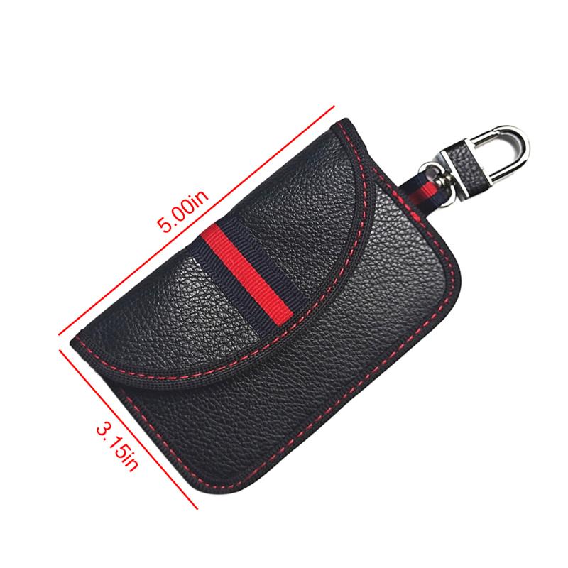 Product Introduction of Faraday - Beg kunci kereta RFID, Kantung penyekat isyarat, Sarung keselamatan kereta, Anti-kecurian, kemasukan jauh, Perlindungan Fob Pintar 2
