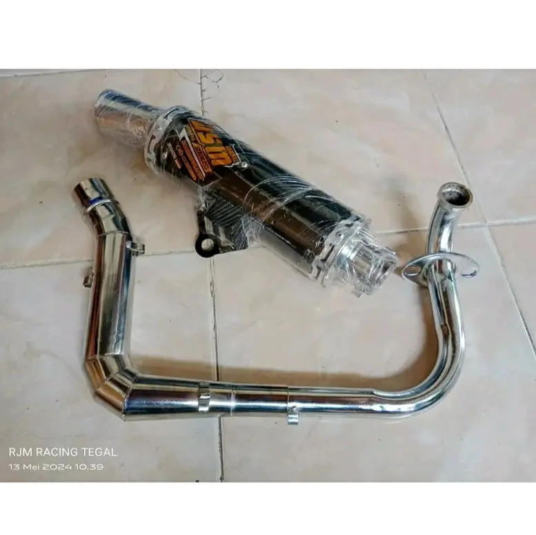 Knalpot Samlong Black Coating RKS All Motor Matic Beat Mio Vario Pcx Nmx Spacy 1