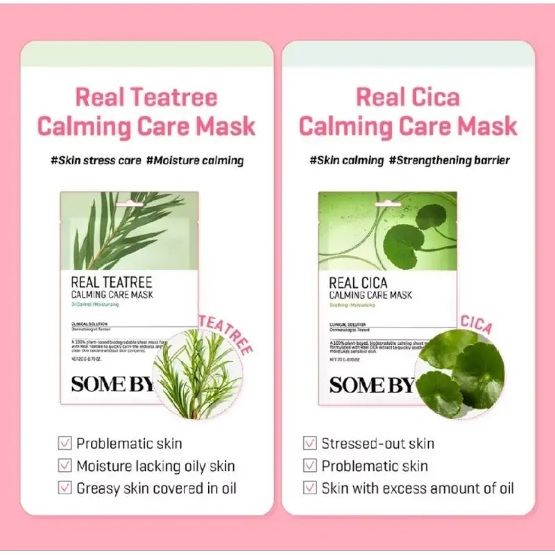 Some By Mi SomeByMi Real Care Mask Sheet 1EA Wajah 5