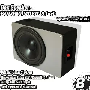Box Speaker Subwoofer Kolong 8 Inch
