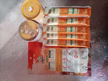 Product Review of Olive Care SINGLE CREAMY TREATS 16gr & 20gr Snack Cemilan Kucing Bernutrisi dengan Daging Ayam/Salmon/Tuna Asli with Red Spinach/Winter Squash/Highbush Blueberry from A**) 1