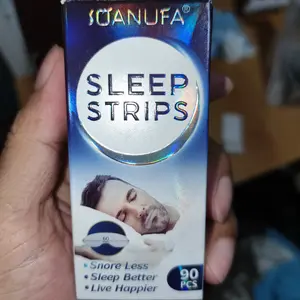 90Pcs Stiker Bibir Anti Ngorok Dengkur Anak Dewasa Sleep Mouth Tape Penutup Mulut Saat Tidur