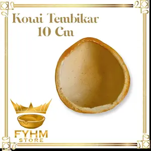 KOWI TEMBIKAR PADANG ukuran 10 cm isi Alat lebur Emas