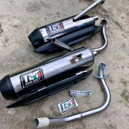Knalpot TZM Project Stainless Vario Beat Scoopy Lexi Nmax Mio Dll 3