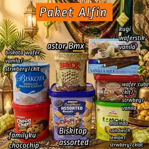 Rachel Paket Alfin isi 7 pcs jajan lebaran