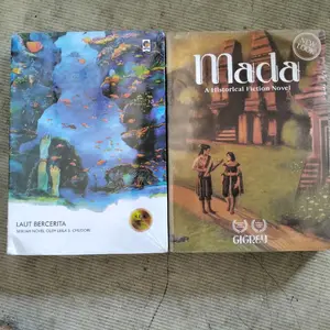 PAKET 2 NOVEL SEJARAH / MADA / LAUT BERCERITA