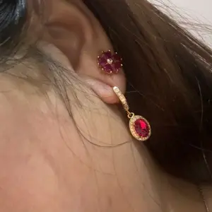E24 Anting Red Ruby High Quality