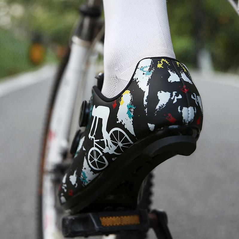 Product Introduction of Ultralight Self-Locking Pro Men's Cycling Shoes Road Bike Triathlon Shoes Bicycle Lock Sneakers 27