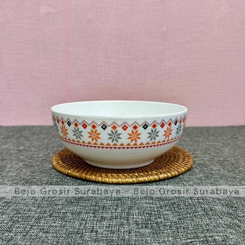 Mangkok Melamin 7 inch (17,5cm) Mangkok Mie Sayur Tebal Mangkok Kuah Mangkok Bakso Alat Makan 1