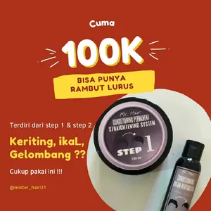 CREAM AMPUH UNTUK MELURUSKAN RAMBUT PRIA meluruskan