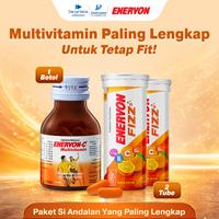 Gambar [BARU] Enervon Fizz Paket Tablet Effervescent + Enervon-C -  Suplemen Kesehatan dengan Vitamin C dan B Complex, D3 plus Zinc - Vitamin Lengkap Untuk Daya Tahan & Energi - 1 Enervon Fizz & 1 Enervon C Botol dari Darya Varia Kota Tangerang 4 Tokopedia