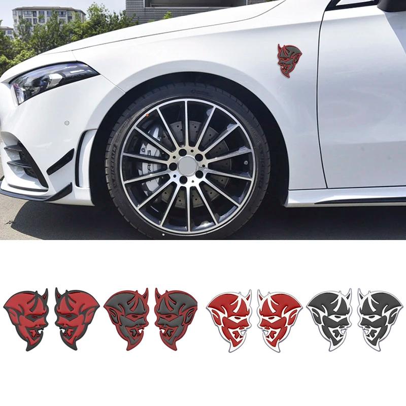 Product Introduction of Miếng Dán Xe Hơi Biểu Tượng Demon Hellcat SRT, Chất Liệu Kim Loại 3D, Cho Dodge Charger Challenger Jcuv Journey Nitro Caliber Durango, Phụ Kiện Xe Hơi 3