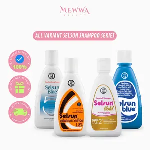 Mewwa Beauty - Selsun Shampoo Series Perawatan Rambut Mengurangi Ketombe - Original BPOM