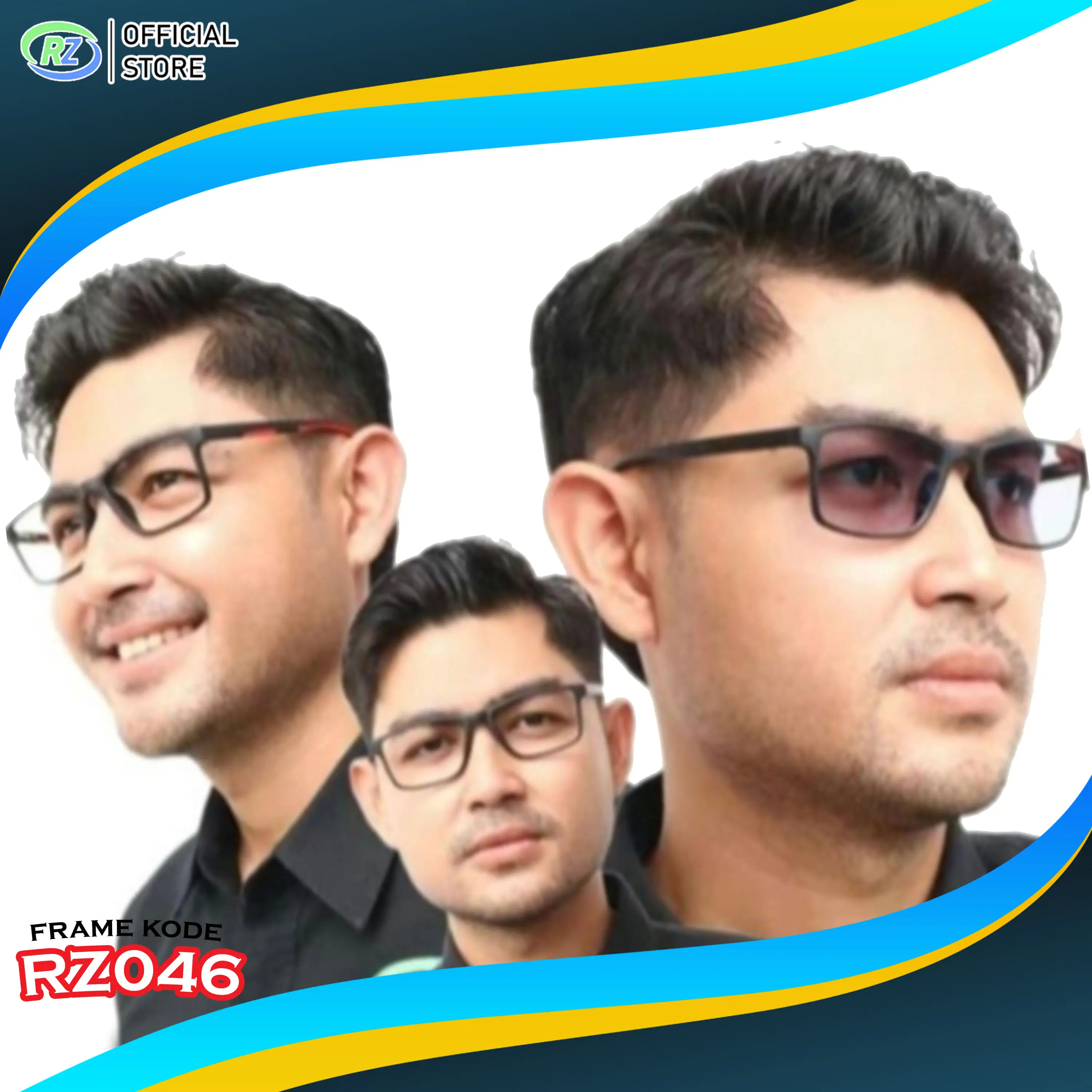 [End Year Sale] Frame Kacamata Pria - Kode RZ046