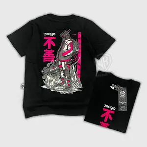 Baju  Anak 4-12 tahun Warung Kaos Karakter Anime Sablon Depan Belakang Motif Termurah Di Indonesia