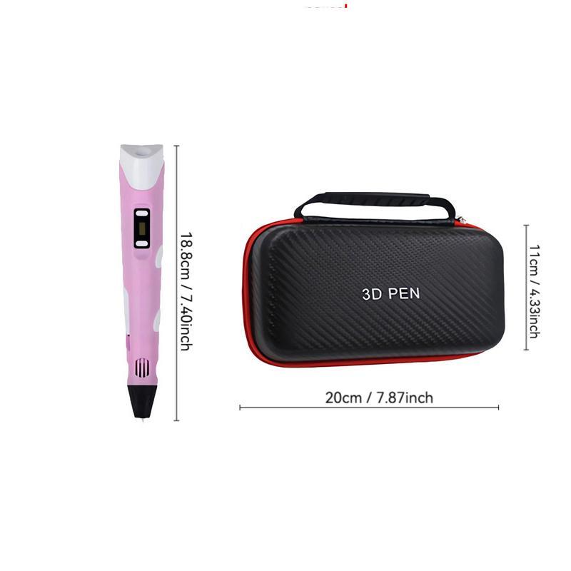 KGG Creative Student DIY Printer Pen Kit, 1 Set Plug & Use Multifunctional 3D Printing Pen Kit, Student Education Devices, Best Gift For Students