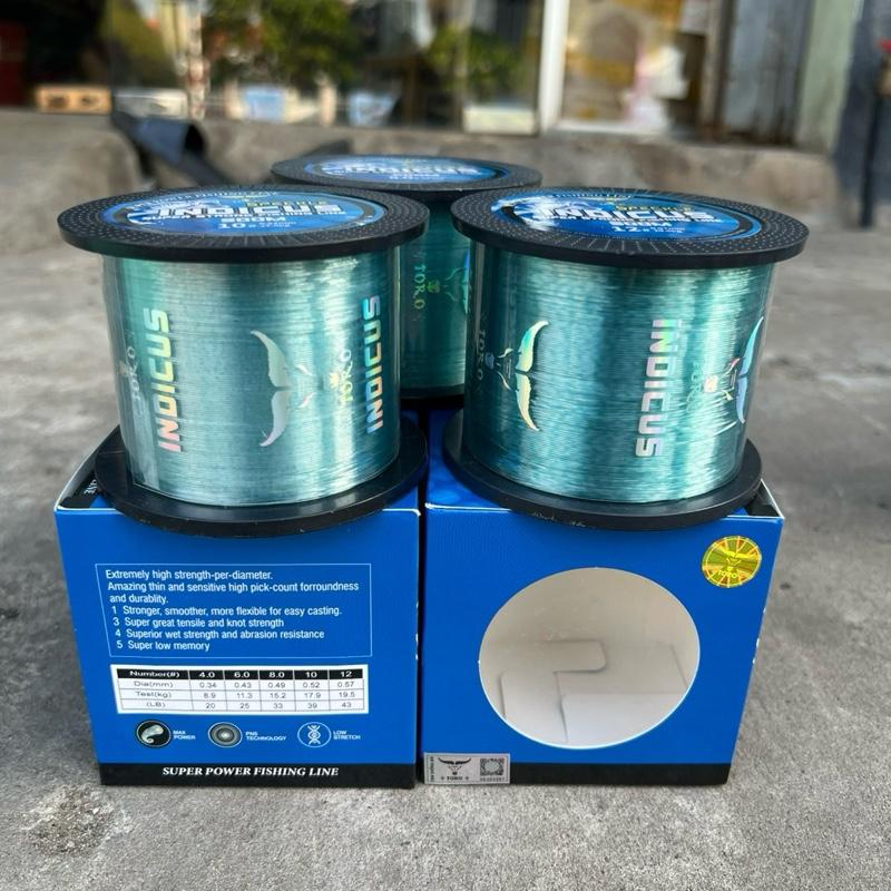 Cước câu cá Toro 3D Indicus chiều dài 500m