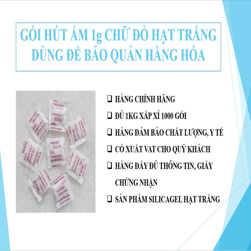 100 gói hút ẩm nhỏ đa dụng dùng trong gia đình