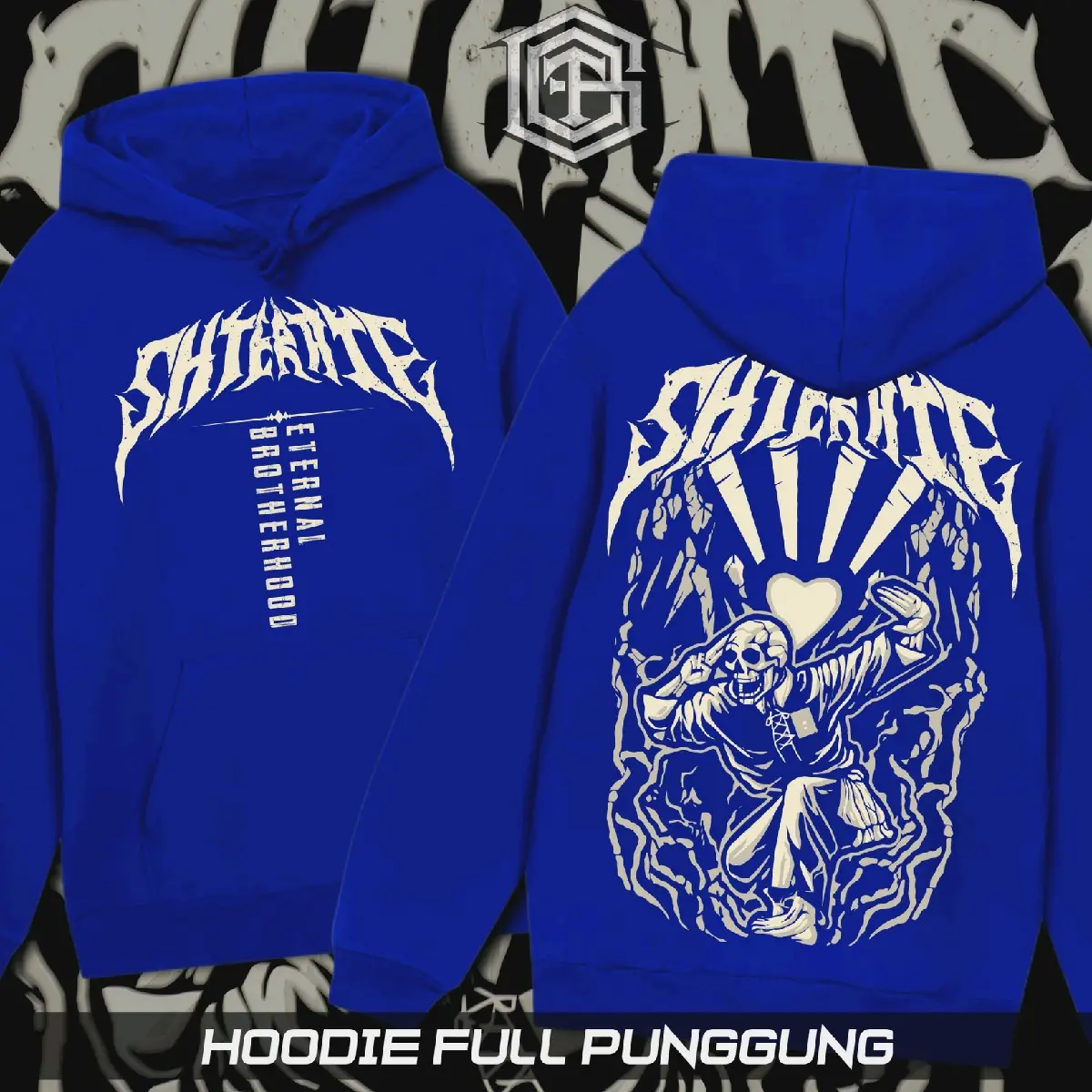 HOODIE SH TERATE ETERNAL BROTHERHOOD FULL PUNGGUNG HOODIE PSHT TERATE