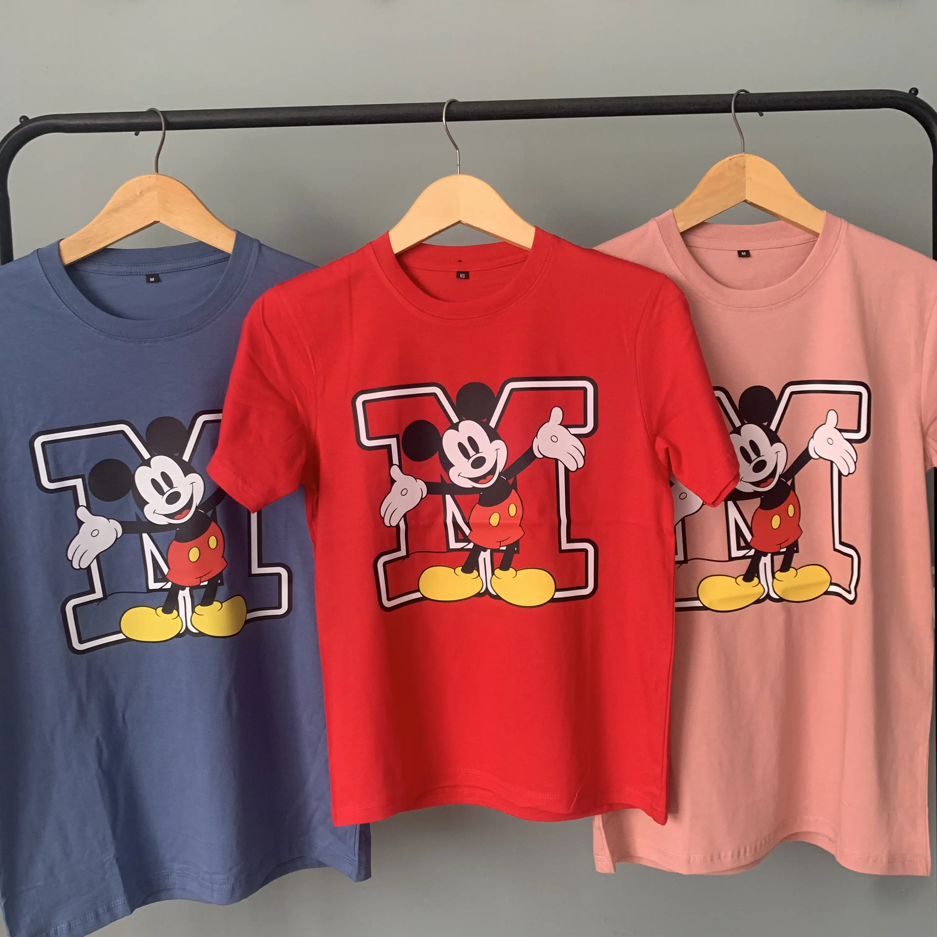 Baju Kaos Couple Keluarga Mick3y - Duck'ee