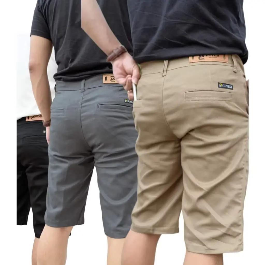 CHINO BIG SIZE 28 30 32 34 36 38 40 42 44 46 48 CELANA  CHINO PENDEK PRIA BAHAN KATUN AMERICAL DRILL GREADY REGULER KUALITAS PREMIUM