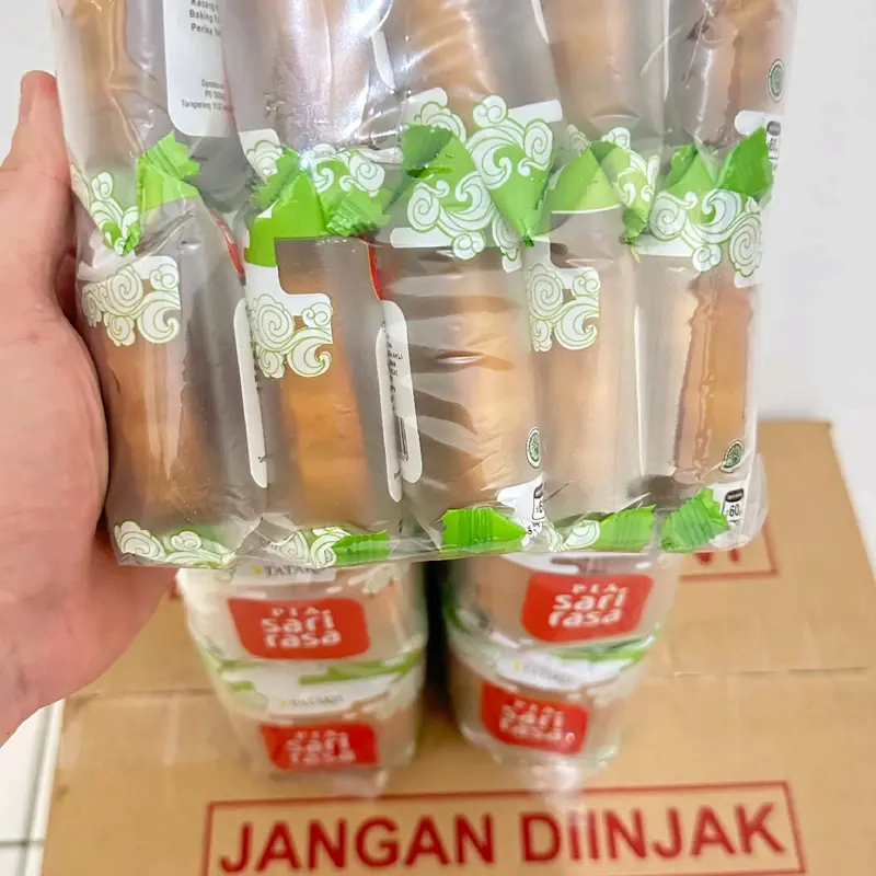 Snack Mooncake / Kue Pia SARI RASA / Pia Pulen Isi 10pcs 4