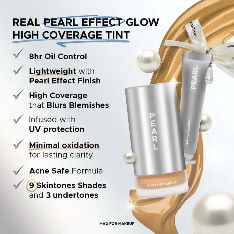 Mad For Makeup 8Hr Oil Control Pearl-Fect Cover Skintint 1