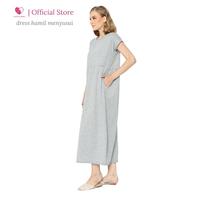 Gambar Daster Dress Hamil Menyusui Adem Spandek Canya Maple - Black dari Baju Hamil Menyusui Happymomma Kota Tangerang Selatan 5 Tokopedia