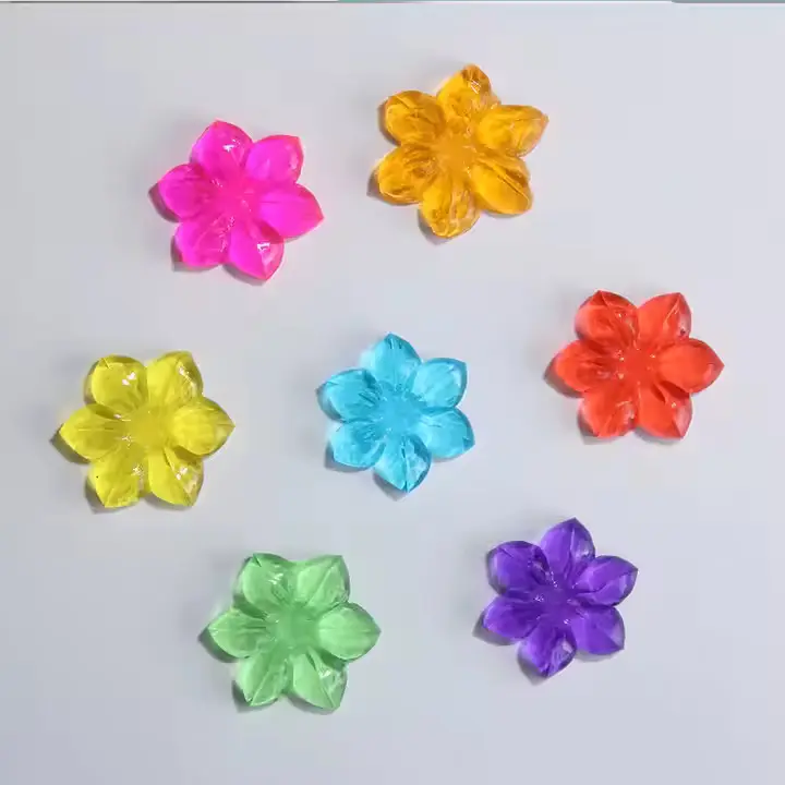 3 Buah Dalam 1 Set - Gel Bunga Anti Bau Warna Warni (alternatif Kamper Kamar Mandi)