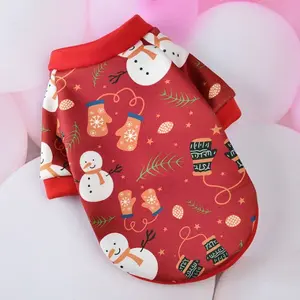 Pawship Snowman Tshirt Baju Anjing Kucing