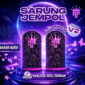 Sarung Jempol Ap King V2 Logo Reflective Responsif + Sensi Game FF - Untuk Game Mobile Free fire Gaming by Andra ST